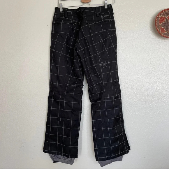 Burton window pane print snow pants Sz S - Picture 2 of 11